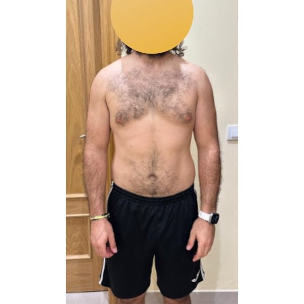 Resultado físico de un deportista del equipo PRIME
